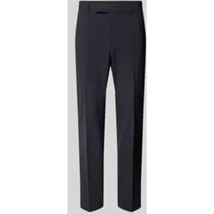 Slim fit pantalon van scheerwolmix, model 'H-GIO-MM-C-NF'