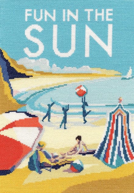 Borduurpakket Vintage Seaside - Bothy Threads