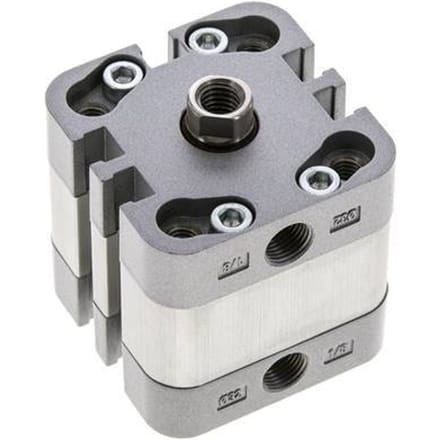 ISO 21287 Compacte Dubbelwerkende Cilinder 32-5mm - Magnetisch