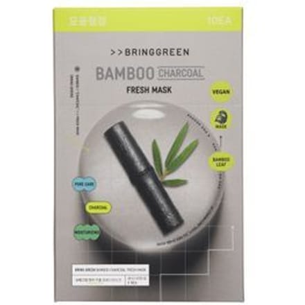 Apportez Masque Frais Arbre à Thé Vert CIca 20ml(0,67 fl. oz) 10ch Bamboo Charcoal
