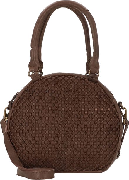 Greenland Nature Femi & Nine Leren Schoudertas 34 cm - Dames - grey