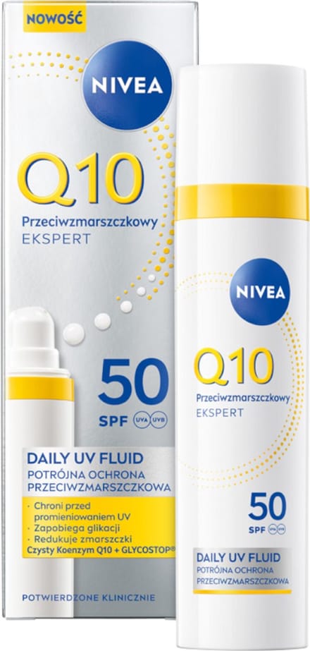 Nivea Q10 - Anti-verouderings UV Serum - SPF 50 - 40 ml - Matte Effect