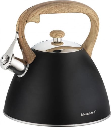 Klausberg KB-7262 fluitketel - 3L – rvs – alle warmtebronnen