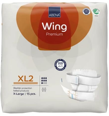 Abena Wing Premium 2 XL - 1 paquet de 15 protections