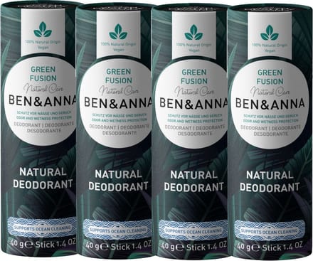 BEN&ANNA - Green Fusion papertube - 4 pak