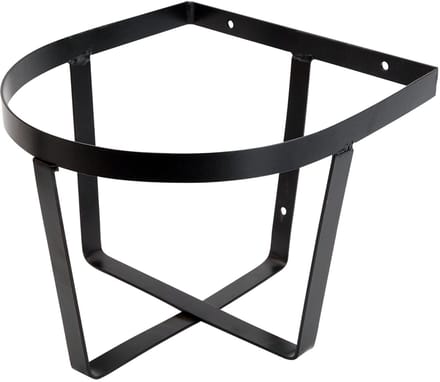 Horka - Emmerhouder - Staal - Zwart - 33.5 x 31.5 x 24 cm