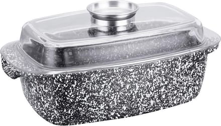 Klausberg KB-7365 Braadpan - met deksel - 4,5L - gietijzer