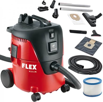 Flex VC 21 L MC - Industriële Stofzuiger - 1250W - 20L - Klasse L