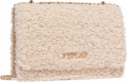 REPLAY Schoudertas Crossbody Bag Birch Beige