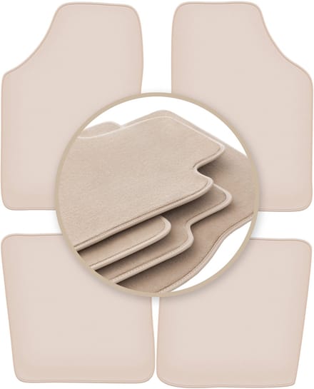 PREMIUM beige matten voor: Renault Kangoo I combivan 1997-2008