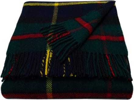 WOOOL Luxury Plaid - TARTAN (Hunting McLeod) - 150x183cm - 100% Woll