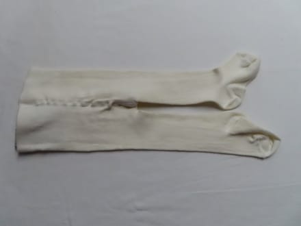 Maillot - Collant - Kousenbroek - Cream - Effen - 62 / 68