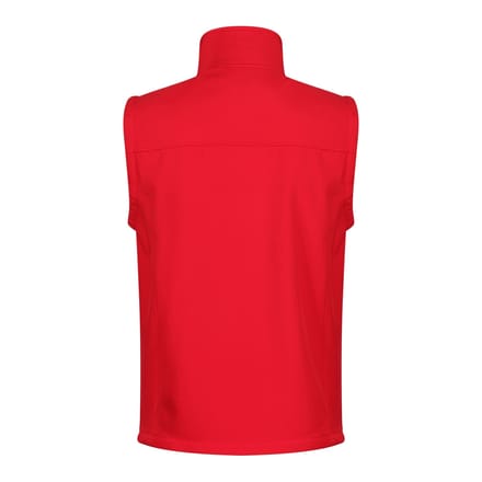 Regatta Heren Flux Softshell Body Warmer (Klassiek rood/grijs)
