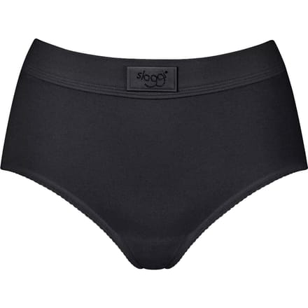sloggi Double Comfort Dames Maxi comfort slip - Zwart - Maat 42