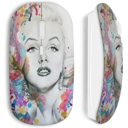 Souris sans Fil marilyn color