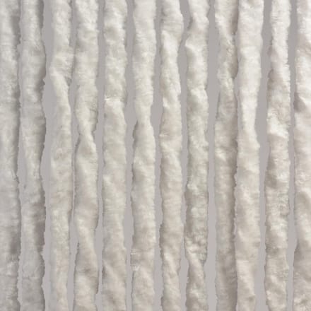 Luxe Kattenstaart Vliegengordijn - 100 x 220cm - Wit