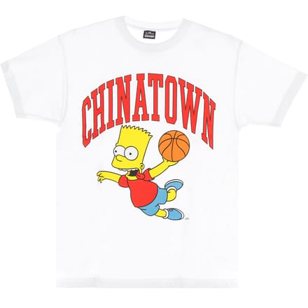 Air Bart Arc Tee X The Simpsons wit heren-T-shirt