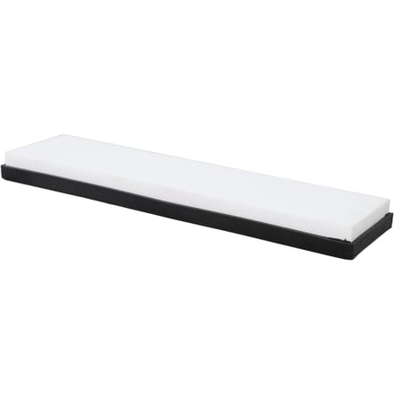 Pierre à aiguiser 6000 grains double face pour couteaux de cuisine, couteaux de chasse, couteaux de pêche white