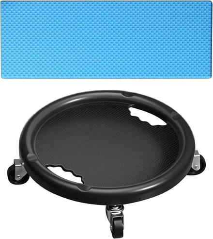 Abdominal Exercise Slider - Core Slider - Kerntraining - 360 Graden Rotatie - 8cm Hoogte - Zwart