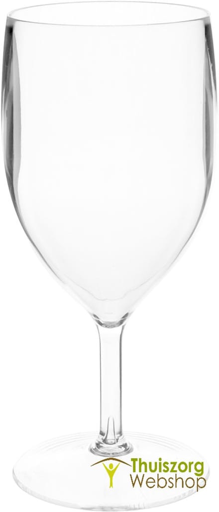 Onbreekbaar wijnglas in PVC : 250 ml