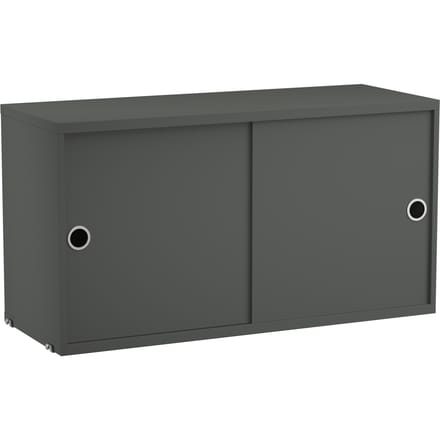String Furniture Kast met schuifdeuren - dark grey - Diepte 30 cm