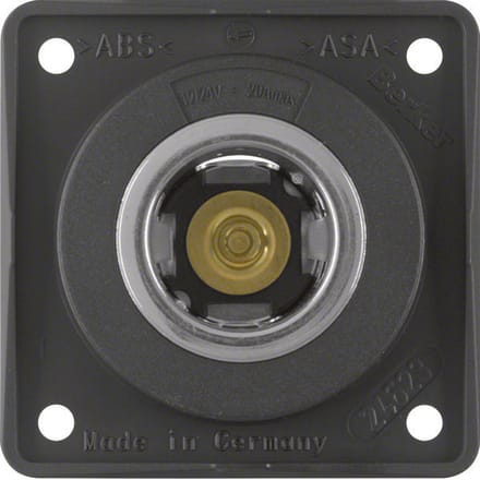 Hager Berker Integro Wandstopcontact (WCD schakelmateriaal) - 845712505 - E2FKB