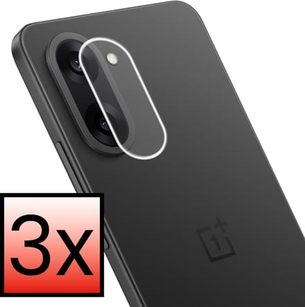 Camera Lens Protector - 3 Stuks - Geschikt voor OnePlus Nord CE5 - Camera Screenprotector - Beschermglas - Gehard Glas - Tempered Glass - Screen Protector