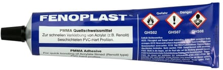 PMMA lijm, Quellschweißmittel, Plexiglas lijm, 180 g Tube