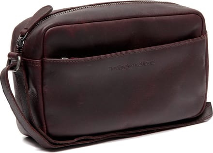 The Chesterfield Brand schoudertas Arona Shoulderbag Brown donkerbruin
