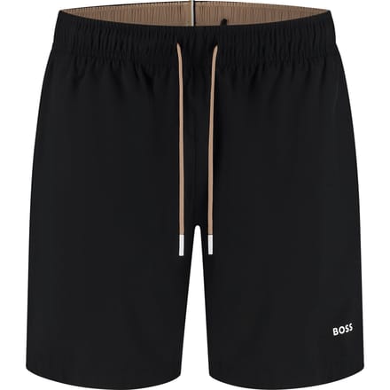 regular fit zwembroek met logodetail