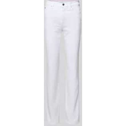 slim fit jeans met logodetails