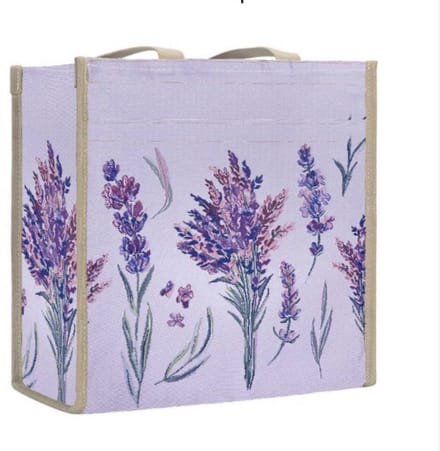 Cityshopper – Schoudertas – Lavendel - Lavander - Paarse achtergrond - Lila