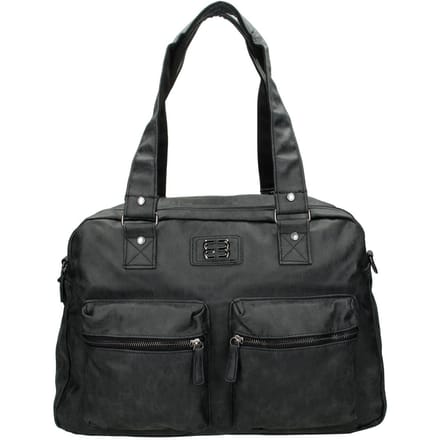 Enrico Benetti Dijon 54538 Handtas - 15 inch Laptoptas - Zwart