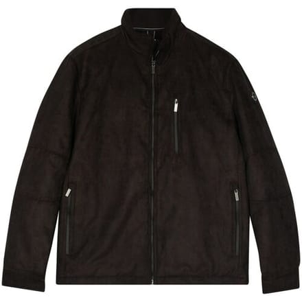 Baileys Jack Suede Look Zipped Sidepockets Dark Brown / male