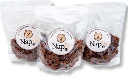 NapZZZ Hondensnack – Kip Trainers – 3x350g