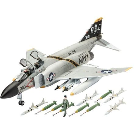 Revell Modelbouwpakket Vliegtuigen - 03941 F-4J Phantom II Plastic - 1:72 - Modelbouw