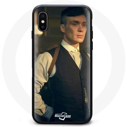 Coque - MANIACASE - Iphone XS Max - Souple - Noir - Peaky Blinders