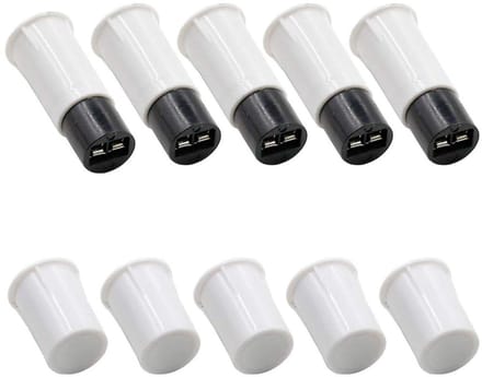 Deur Contact Sensor - Magnetische Schakelaar - Beveiliging Thuis - Normaal Gesloten - 5 Sets - Wit