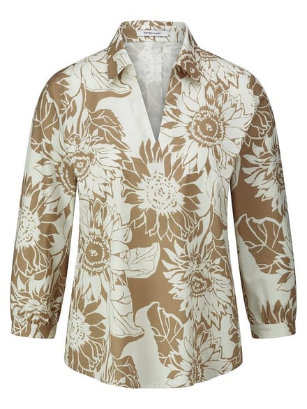 Blouse Van Peter Hahn wit
