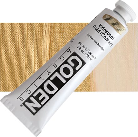 Golden Heavy Body Acrylverf Serie 7 Iridescent Bright Gold (Fine)