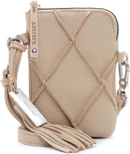 SURI FREY Telefoontasje Lilly Handyetui Sand Beige
