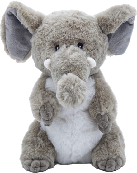 Cute since 1999 - Knuffel Olifant - Zittende speelgoed - OEKO Baby knuffel - 21cm
