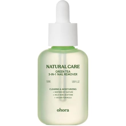 [ohora] Dissolvant pour ongles 3 en 1 Thé vert (50 ml) white