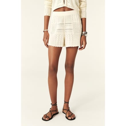 BA&SH Short Armo Ecru Maat: L | Korte Broeken Outlet | Dames | Ecru