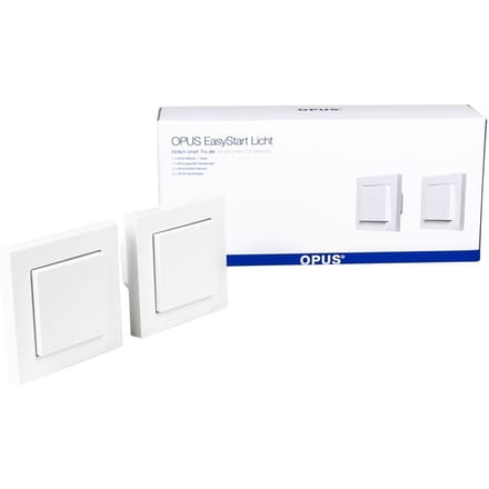 OPUS EasyStart Lichtschakelaars - Wit