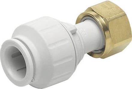 John Guest Speedfit PEMSTC1516 - Schroefbus m wartel  - 15 x 3/4" wartel - 5st