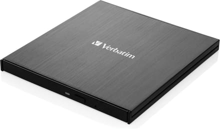 Externe Slimline Blu-ray Writer Ultra HD 4K - compacte brander voor het maken van grote back-ups