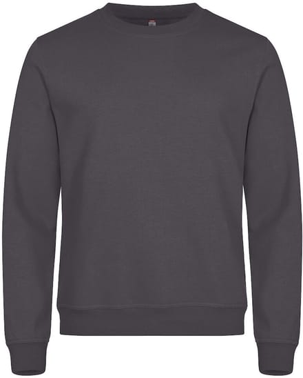 Clique Miami Roundneck 0201030 - metaalgrijs - 4XL