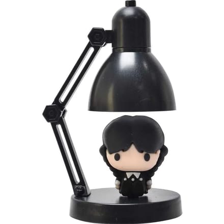 Wednesday - leuk mini lampje van +/- 10cm hoog - afneembare figurine - verstelbaar