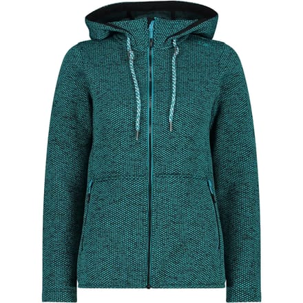 Dames fleece met vaste capuchon CMP